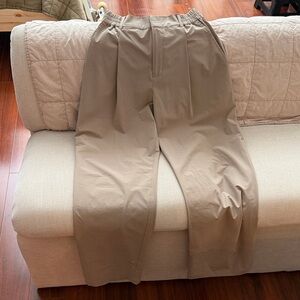 ALO Yoga Women's Tan Wide Leg Pants